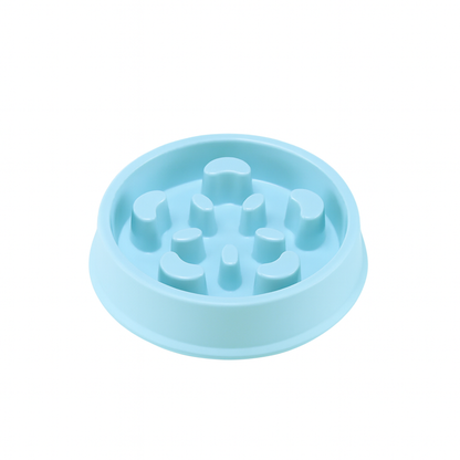 Petal-Shaped Slow Feed Dog Puzzle Bowl - Anti-Slip